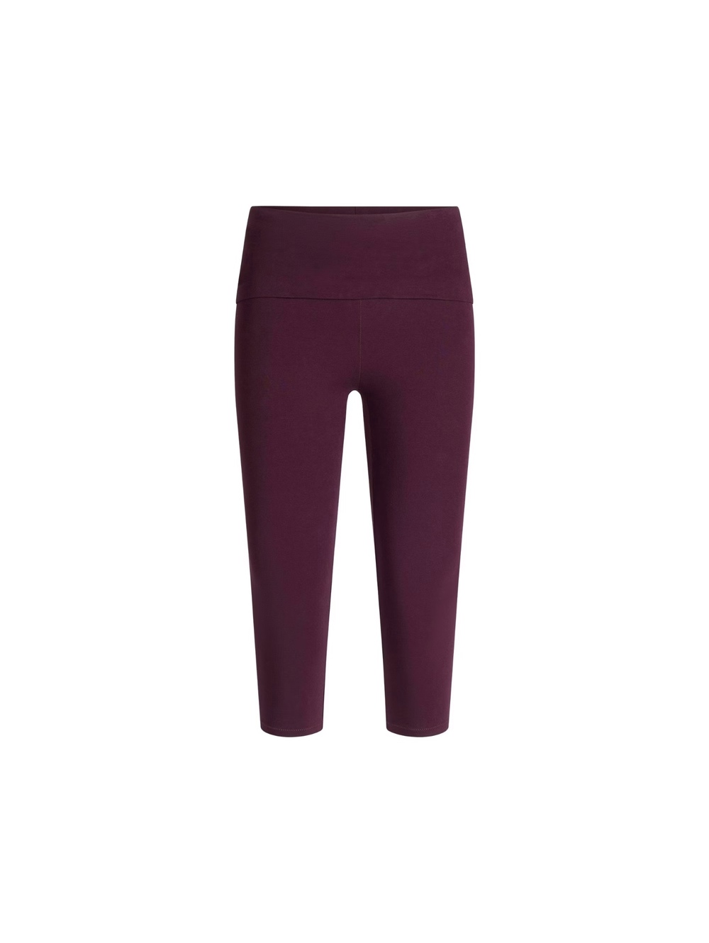 Skims Cotton Jersey Foldover Capri